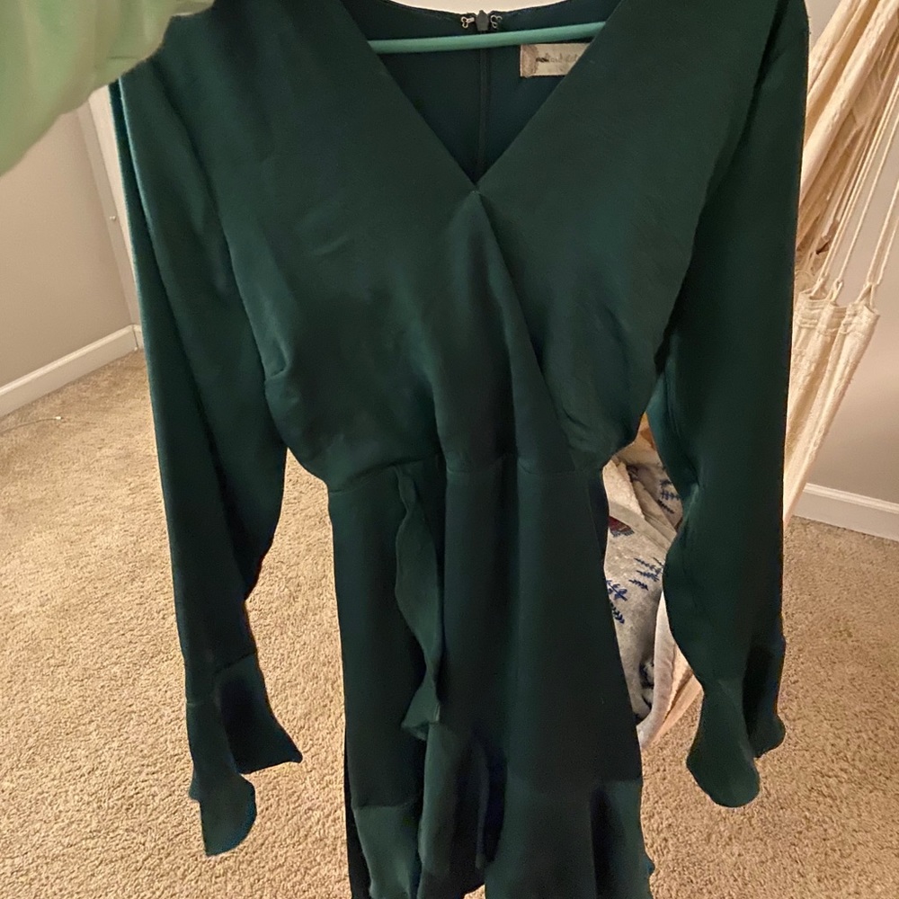 Green dress